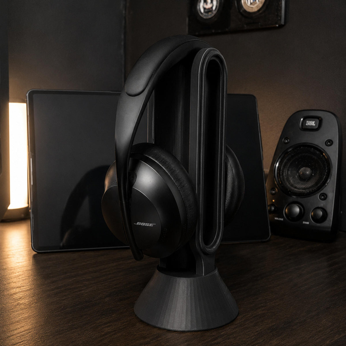 Minimalist Desk Headphone Stand - Workspace Upgrade