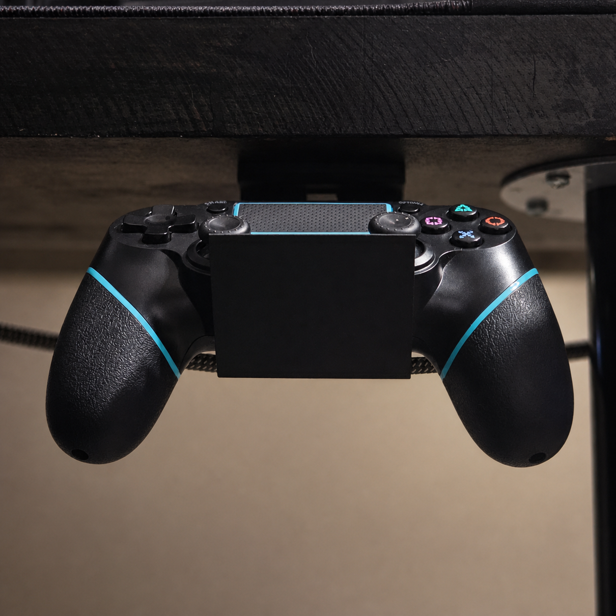 Desk Mounted Controller Mount for DualShock 4 Controllers