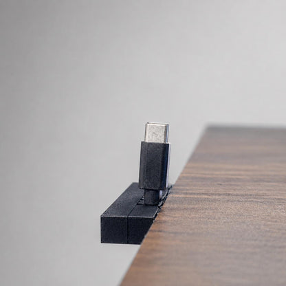 Desk Edge Cable Catcher - 7 Wire Charger Holder